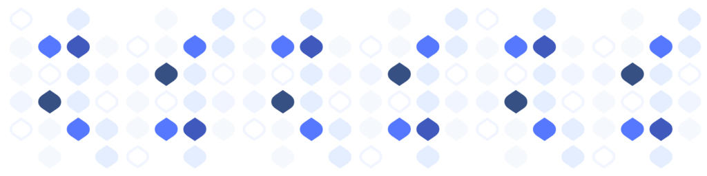 Graphic blue pattern